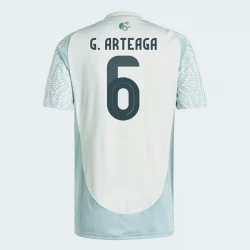 Maillot de Foot Mexique G. Arteaga #6 Copa America 2024 Extérieur Homme