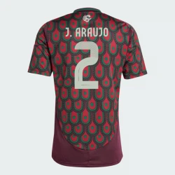 Maillot de Foot Mexique J. Araujo #2 Copa America 2024 Domicile Homme