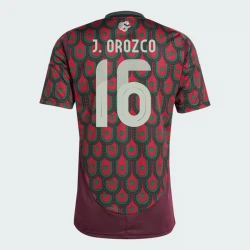 Maillot de Foot Mexique J. Orozco #16 Copa America 2024 Domicile Homme