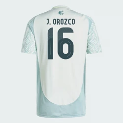 Maillot de Foot Mexique J. Orozco #16 Copa America 2024 Extérieur Homme