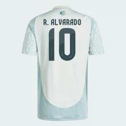 Maillot de Foot Mexique R. Alvarado #10 Copa America 2024 Extérieur Homme