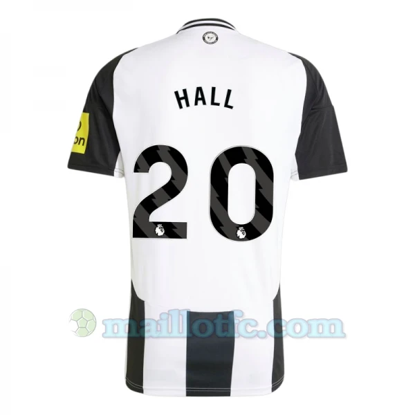 Maillot de Foot Newcastle United Hall #20 2024-25 Domicile Homme