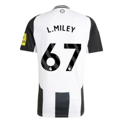 Maillot de Foot Newcastle United L. Miley #67 2024-25 Domicile Homme