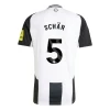 Maillot de Foot Newcastle United Schar #5 2024-25 Domicile Homme