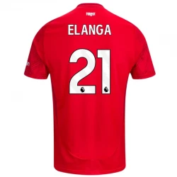 Maillot de Foot Nottingham Forest FC Elanga #21 2024-25 Domicile Homme