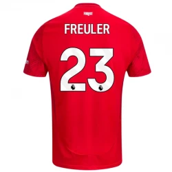 Maillot de Foot Nottingham Forest FC Freuler #23 2024-25 Domicile Homme