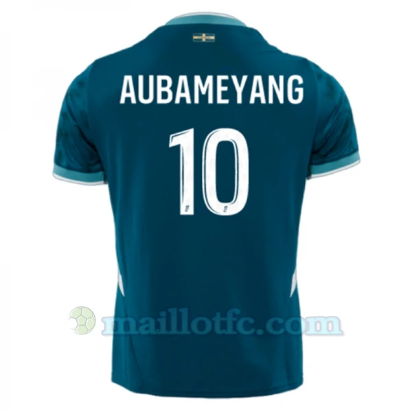 Maillot de Foot Olympique de Marseille 2024-25 Pierre-Emerick Aubameyang #10 Extérieur Homme