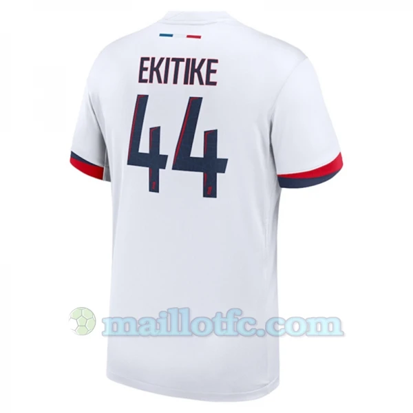 Maillot de Foot Paris Saint-Germain PSG 2024-25 Ekitike #44 Extérieur Homme