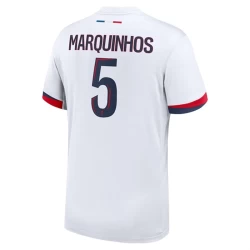 Maillot de Foot Paris Saint-Germain PSG 2024-25 Marquinhos #5 Extérieur Homme