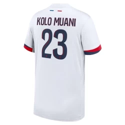 Maillot de Foot Paris Saint-Germain PSG 2024-25 Randal Kolo Muani #23 Extérieur Homme