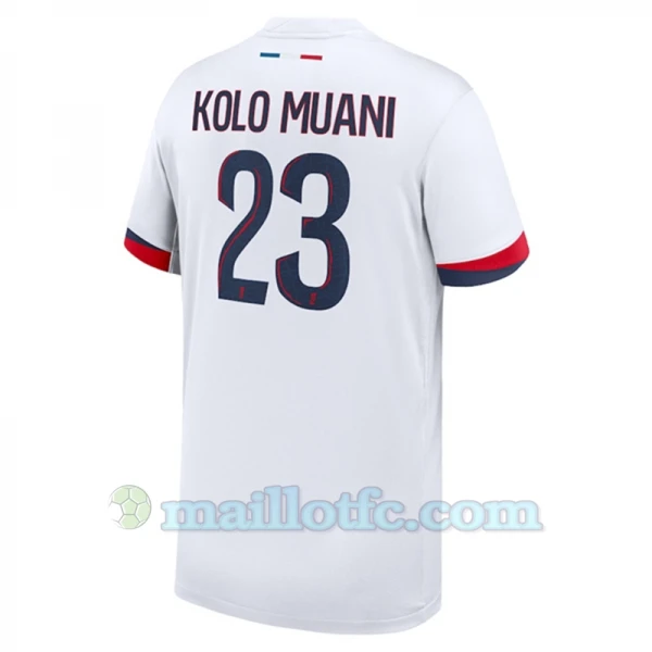 Maillot de Foot Paris Saint-Germain PSG 2024-25 Randal Kolo Muani #23 Extérieur Homme