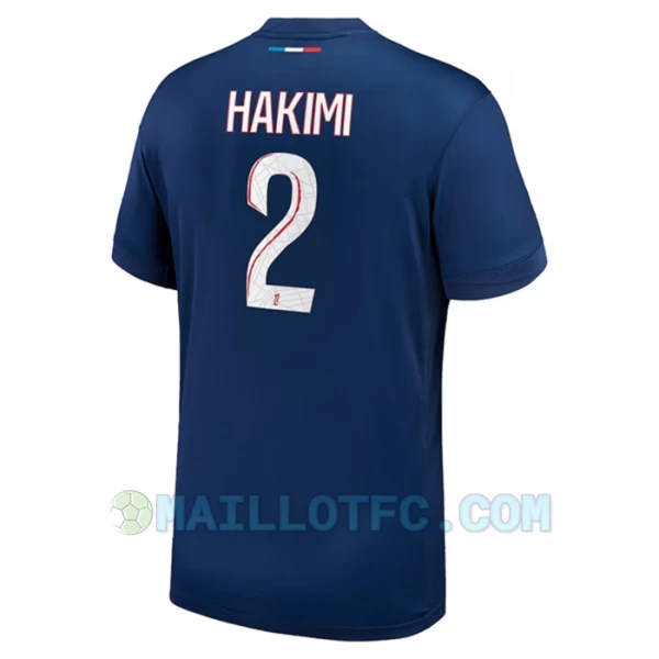 Maillot de Foot Paris Saint-Germain PSG Achraf Hakimi #2 2024-25 Domicile Homme