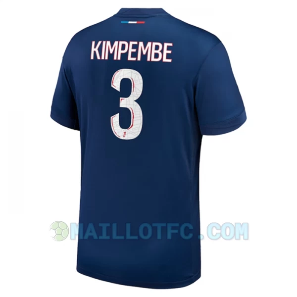 Maillot de Foot Paris Saint-Germain PSG Kimpembe #3 2024-25 Domicile Homme