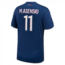 Maillot de Foot Paris Saint-Germain PSG M.Asensio #11 2024-25 Domicile Homme