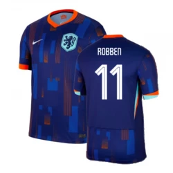 Maillot de Foot Pays-Bas Arjen Robben #11 Euro 2024 Extérieur Homme