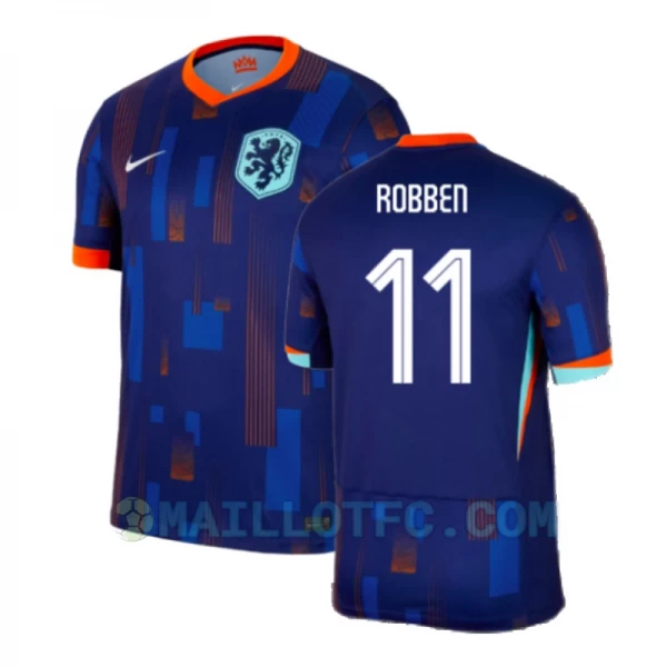 Maillot de Foot Pays-Bas Arjen Robben #11 Euro 2024 Extérieur Homme