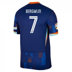 Maillot de Foot Pays-Bas Bergwijn #7 Euro 2024 Extérieur Homme