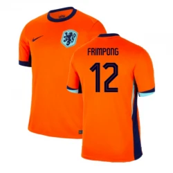 Maillot de Foot Pays-Bas Frimpong #12 Euro 2024 Domicile Homme