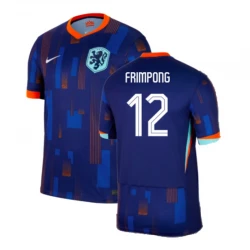 Maillot de Foot Pays-Bas Frimpong #12 Euro 2024 Extérieur Homme