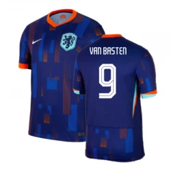 Maillot de Foot Pays-Bas Van Basten #9 Euro 2024 Extérieur Homme