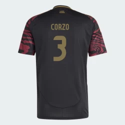 Maillot de Foot Pérou Corzo #3 Copa America 2024 Extérieur Homme