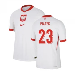 Maillot de Foot Pologne Piatek #23 Euro 2024 Domicile Homme