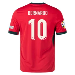 Maillot de Foot Portugal Bernardo Silva #10 Euro 2024 Domicile Homme