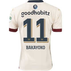 Maillot de Foot PSV Eindhoven 2023-24 Bakayoko #11 Extérieur Homme