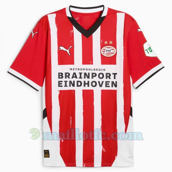 Maillot de Foot PSV Eindhoven 2024-25 Domicile Homme