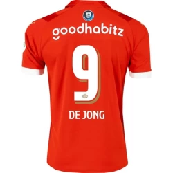Maillot de Foot PSV Eindhoven De Jong #9 2023-24 Domicile Homme