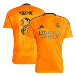 Maillot de Foot Real Madrid 2024-25 Bear Champ Font Mbappe #9 Extérieur Homme