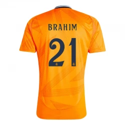 Maillot de Foot Real Madrid 2024-25 Brahim #21 Extérieur Homme