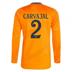 Maillot de Foot Real Madrid 2024-25 Carvajal #2 Extérieur Homme Manches Longues