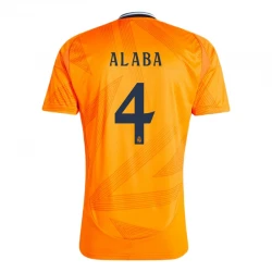 Maillot de Foot Real Madrid 2024-25 David Alaba #4 Extérieur Homme