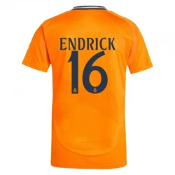 Maillot de Foot Real Madrid 2024-25 Endrick #16 Extérieur Homme