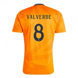 Maillot de Foot Real Madrid 2024-25 Federico Valverde #8 Extérieur Homme