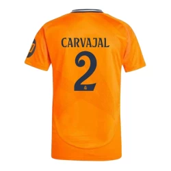 Maillot de Foot Real Madrid 2024-25 HP Carvajal #2 Extérieur Homme