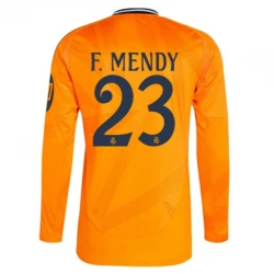 Maillot de Foot Real Madrid 2024-25 HP F.Mendy #23 Extérieur Homme Manches Longues