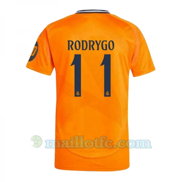 Maillot de Foot Real Madrid 2024-25 HP Rodrygo #11 Extérieur Homme