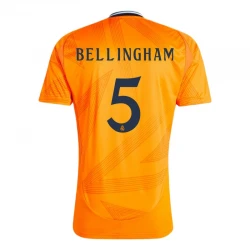 Maillot de Foot Real Madrid 2024-25 Jude Bellingham #5 Extérieur Homme