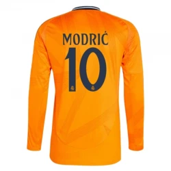 Maillot de Foot Real Madrid 2024-25 Modric #10 Extérieur Homme Manches Longues