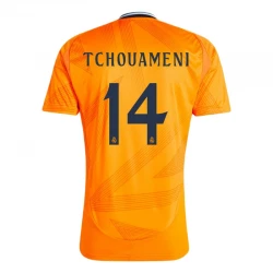 Maillot de Foot Real Madrid 2024-25 Tchouameni #14 Extérieur Homme