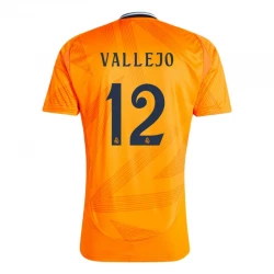 Maillot de Foot Real Madrid 2024-25 Vallejo #12 Extérieur Homme