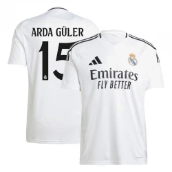 Maillot de Foot Real Madrid Arda Güler #15 2024-25 Domicile Homme