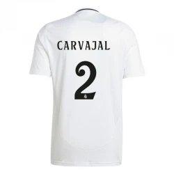 Maillot de Foot Real Madrid Carvajal #2 2024-25 Domicile Homme