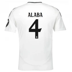 Maillot de Foot Real Madrid David Alaba #4 2024-25 HP Domicile Homme