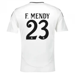 Maillot de Foot Real Madrid F. Mendy #23 2024-25 Domicile Homme