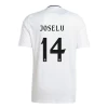 Maillot de Foot Real Madrid Joselu #14 2024-25 Domicile Homme