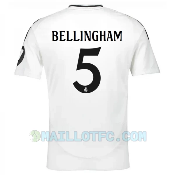 Maillot de Foot Real Madrid Jude Bellingham #5 2024-25 HP Domicile Homme