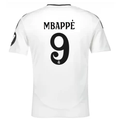Maillot de Foot Real Madrid Kylian Mbappé #9 2024-25 HP Domicile Homme